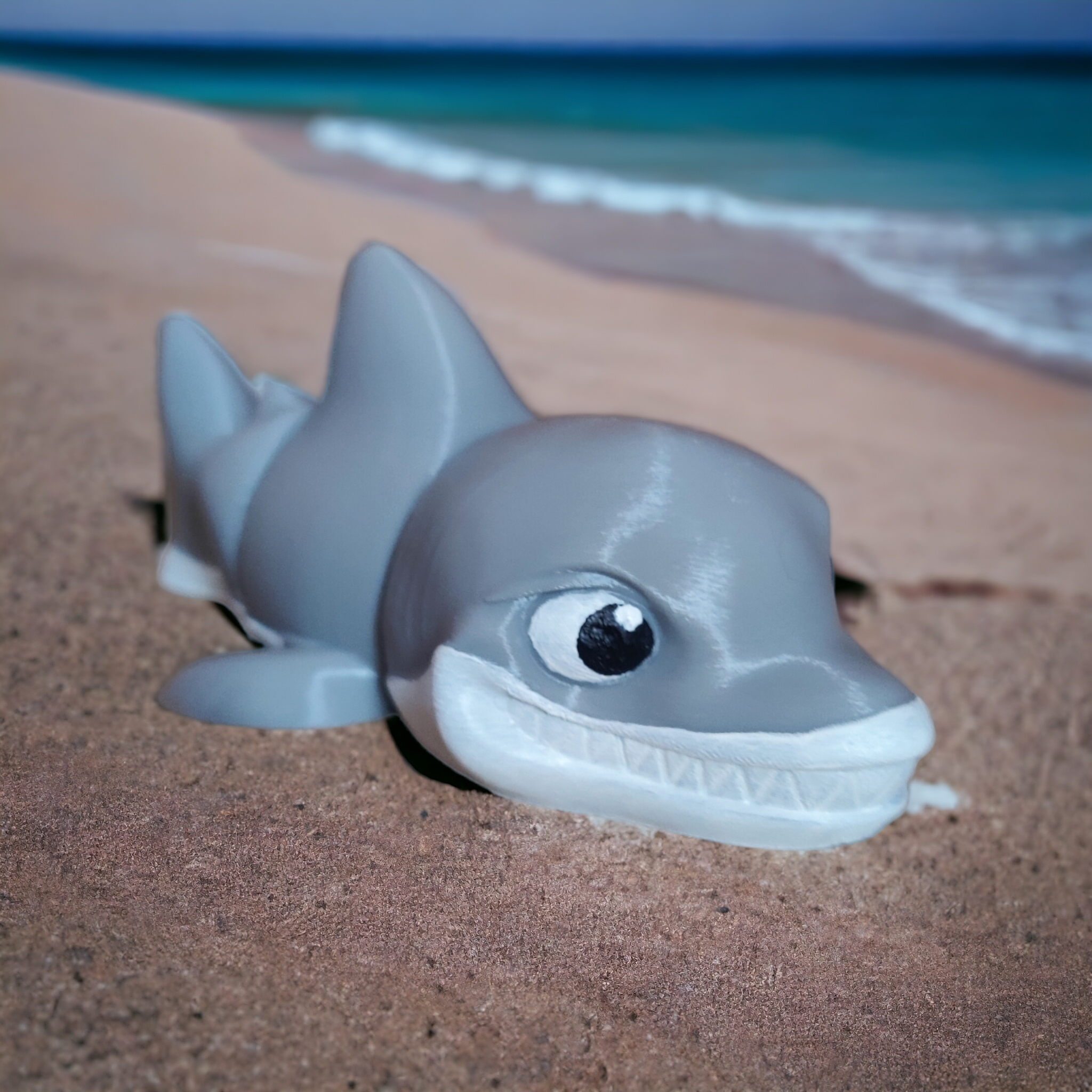 MINI FLEXI ARTICULATING SHARK ( SUPPORT FREE )